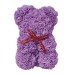 Beauty And The Beast Small Teddy Bear Purple Roses